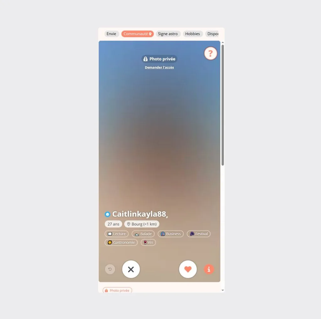 les photos privées sur spiice
