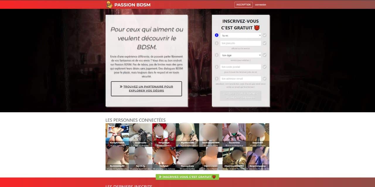 passion bdsm site de rencontre