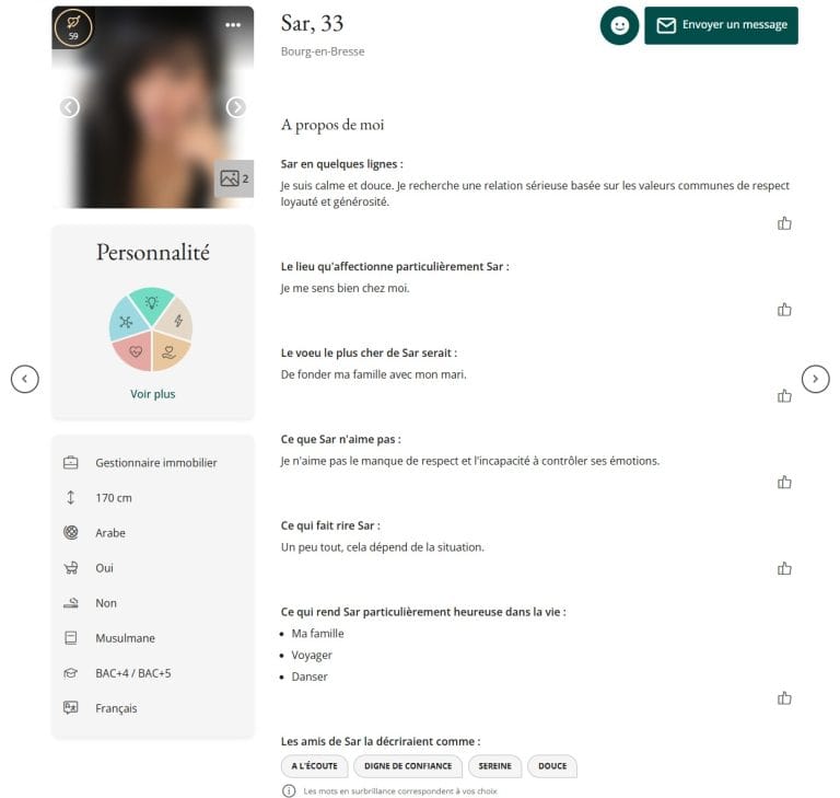exemple profil sur elite rencontre