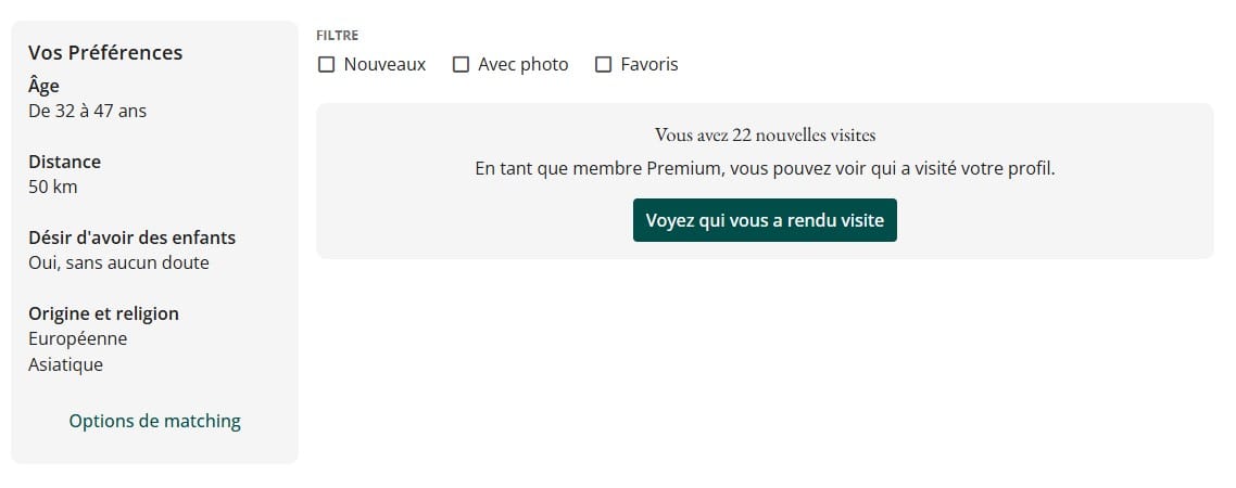 visiteurs elite rencontre