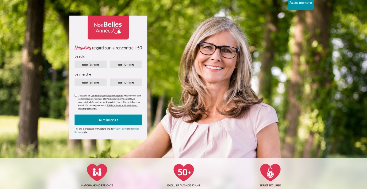 site de rencontre nos belles années